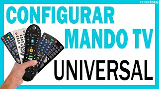 MANDO UNIVERSAL TV 👉 ¿Cómo PROGRAMAR un Control Universal TV 📺 EXPLICADO FÁCIL y RÁPIDO [upl. by Ardin]