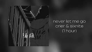 never let me go  crier amp sixnite 1 hour [upl. by Geoffry]