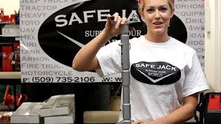 Compact Jack Stands with Bottle Jack Recovery Kit by Safe Jack [upl. by Enytsuj314]