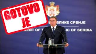 POČELO JE  VUČIĆ JE GOTOV  UPRAVO POČEO DRŽAVNI UDAR U SRBIJI [upl. by Pavia]