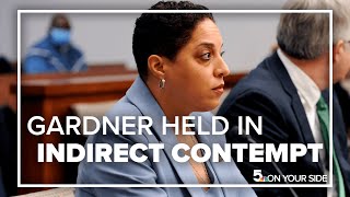 Raw video Judge holds Gardner assistant attorney in indirect criminal contempt [upl. by Johan]