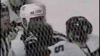 Laraque takes out Biron [upl. by Joeann653]