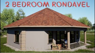 2 Bedroom Rondavel House  twinmotion Archicad  Walkthrough Flythrough [upl. by Aissatsan]