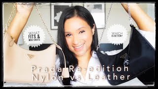 Prada Reedition 2005  Nylon vs Leather [upl. by Nilek]