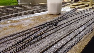 How to ballast track  POINTS DIAMONDS amp PLAIN RAIL [upl. by Donaghue]