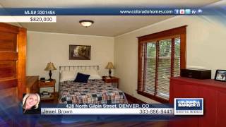 428 North Gilpin Street DENVER CO Homes for Sale  coloradohomescom [upl. by Dirgis]