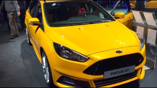 Ford Focus ST 2016 In detail review walkaround Interior Exterior [upl. by Radnaskela130]