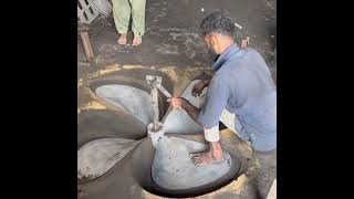 Manufacturing process of Ship propeller with Amazing Skills [upl. by Humphrey]