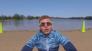 Multisport Canada Lakeside Triathlon Recap  Vlog 044 [upl. by Adriano]