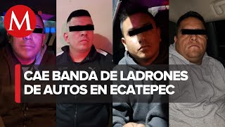 Detienen a 4 integrantes de una banda criminal en Ecatepec [upl. by Eel]