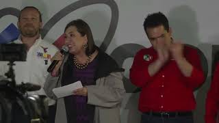 Xóchitl Gálvez y Santiago Taboada Encuentro en Magdalena Contreras CDMX [upl. by Rosalinda]