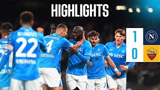 Highlights  Napoli  Roma 10  Serie A  13ª giornata [upl. by Navonod]