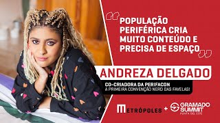 Andreza Delgado da Perifacon quotPopulação periférica cria muito conteúdo e precisa de espaçoquot [upl. by Stan]