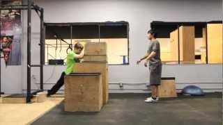 Box Jump  54 inches [upl. by Riatsala]