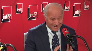 Laurent Fabius  quotLévénement le plus important pour le climat ce sera lélection américainequot [upl. by Ahsenad55]