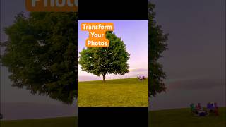 Transforming a photo using your free photo app or free Photoshop express app [upl. by Anelem]