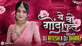 Ye Wo Gonda Phool Remix  Feel The Bass  DJ Dhiraj X DJ Ritesh Markam 2024 [upl. by Lauritz]