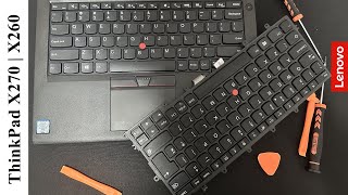 Lenovo ThinkPad X270 Keyboard Replacement  ThinkPad X260  X270  X250 X240s Keyboard [upl. by Valleau575]