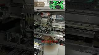 Process of Inserting Electronic Components In Yamaha SMT Machines robot cnc smtmachine [upl. by Norym]