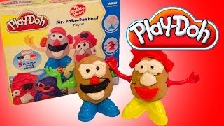 DibusYmas Play Doh Mr Potato playdough playset by unboxingsurpriseegg [upl. by Nelly]