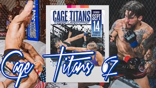 Cage Titans 67 Post Fight Interviews [upl. by Nnaeilsel]