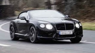 evo Diaries Bentley Continental V8 GTC video review [upl. by Yelruc540]