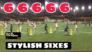 LEFTY NAWAZ STYLISH SIXES  UNDERARM CRICKET [upl. by Airdni]