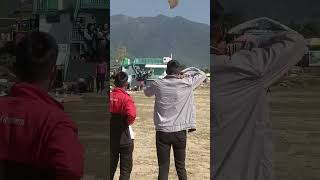 Paragliding smooth landingparagliding tourist manalitrip [upl. by Arodoeht22]