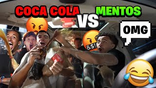 I Tricked My Friends To Do COKE VS MENTOS In MY CAR [upl. by Iliak625]