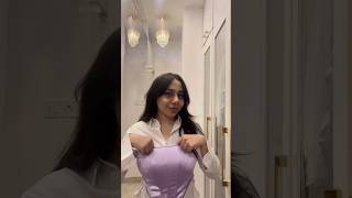 Birthday GRWM in a lilac corset Modest amp chic outfit inspo birthdayoutfit modestfashion ootd [upl. by Zimmerman160]