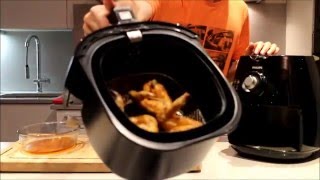 Airfryer Marinated Chicken Wings Recipe [upl. by Nimrac409]