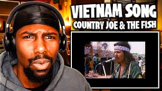 HILARIOUSLY SAD  Vietnam Song  Country Joe amp The Fish Live Woodstock 69 Reaction [upl. by Sremmus]