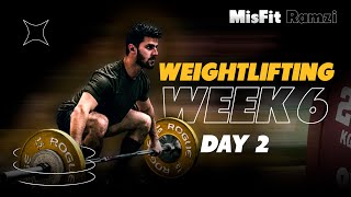 Weightlifting Day 25 Week 6 [upl. by Nitza401]