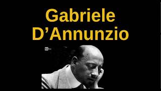 Letteratura3 Gabriele DAnnunzio e il Decadentismo [upl. by Ulland]