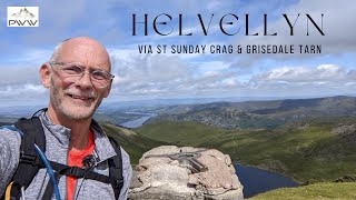 Helvellyn via St Sunday Crag Grisedale Tarn amp Glenridding Common [upl. by Alarice]