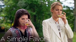 Tombstone Tributes Scene  A Simple Favor [upl. by Afaw]