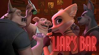 ​Russian Roulette With Friends  game so wrong but so funny  Liars Bar [upl. by Htbazile]