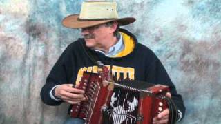 Big Nick Plays quotPoppa Georgequot on Cajun Accordion [upl. by Ahsropal]