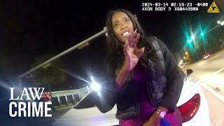 Bodycam Female Florida Sergeant Arrested for DUI by Her Own Police Department [upl. by Alegnaed102]