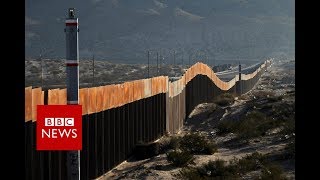 Life in the Shadow of USMexico border Wall  BBC News [upl. by Naicul]