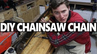 DIY Chainsaw Chain  Homestead Basics [upl. by Verile198]