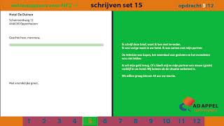 Staatsexamen B1  Examenopgaven Set 15 – Schrijven [upl. by Celle]