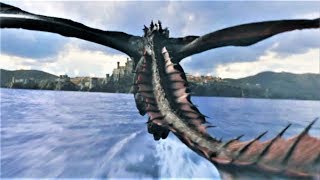 GOT 8x05 Daenerys Destroys Ships with Drogon Scene [upl. by Asaret]