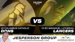 EC Immanuel Luth vs Columbus Cath  2024 WIAA D5 Girls Volleyball State Championship  AUDIO ONLY [upl. by Zilvia]