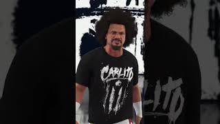 Coolest Comeback Carlitos Epic WWE 2K24 Entrance 🍏🔥 [upl. by Ahseuqal]