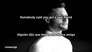 Calum Scott  Dancing on my own Letra EspañolInglés [upl. by Ettevahs]