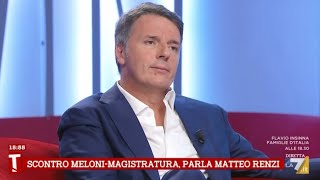 Matteo Renzi ospite a Tagadà  21102024 [upl. by Dulcea]