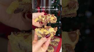 Levain copycat chocolate chip cookies easyrecipe recipe [upl. by Lleoj]