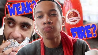 IS CHICKEN KITCHEN WORTH THE HYPE TASTE TEST  DARNELL VLOGS [upl. by Silden87]