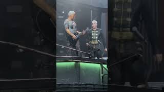 Rammstein konzert Till und Oliver spielen stadiumtour2024 rammsteintour tilllindemann oliver [upl. by Ailes622]